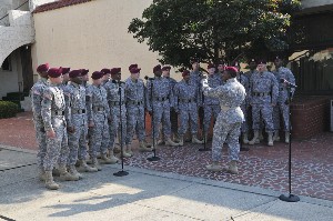 In August, the 82nd Airborne All American Chorus opens the expo with several patriotic selections.